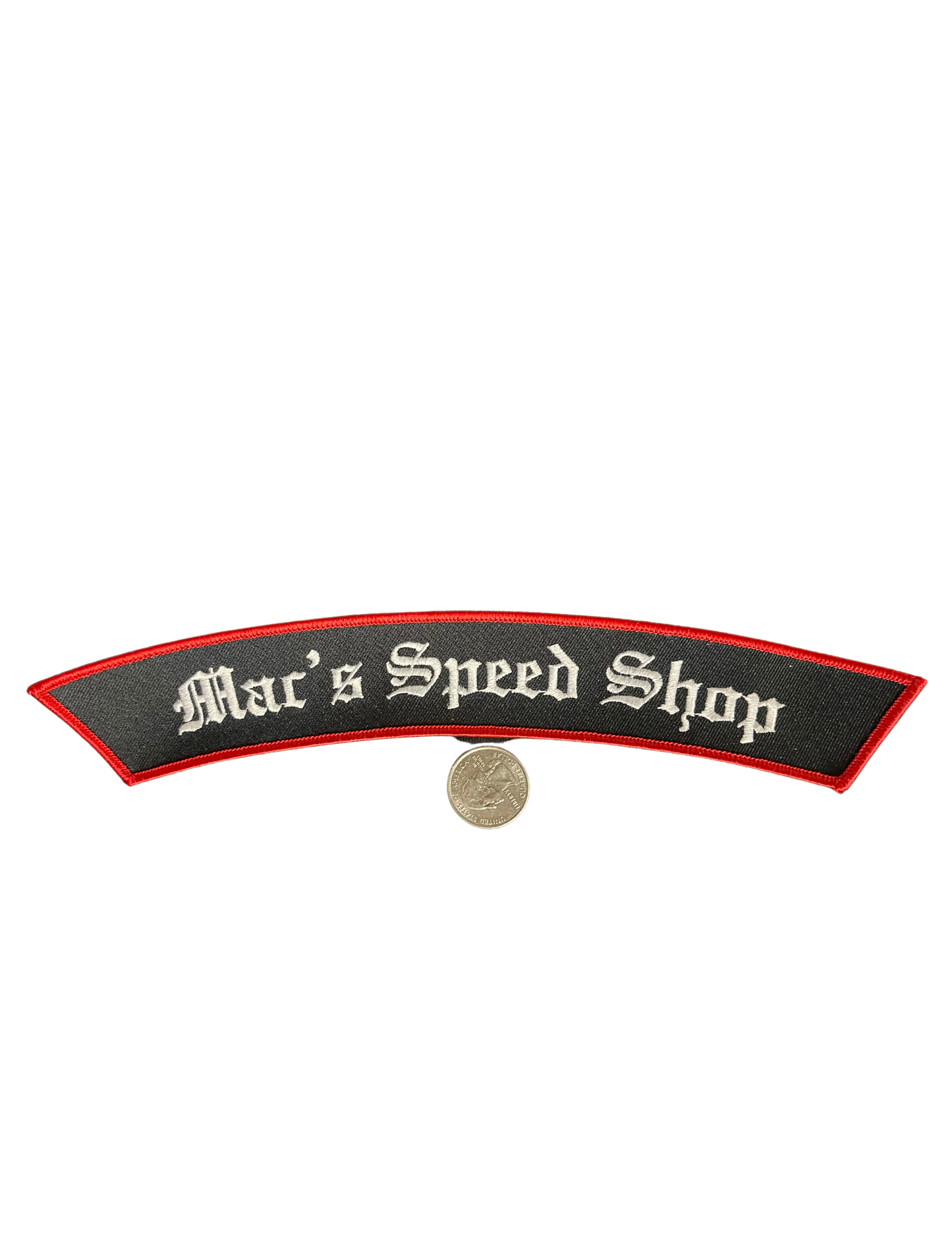 Mac's Speed Shop Banner Patch