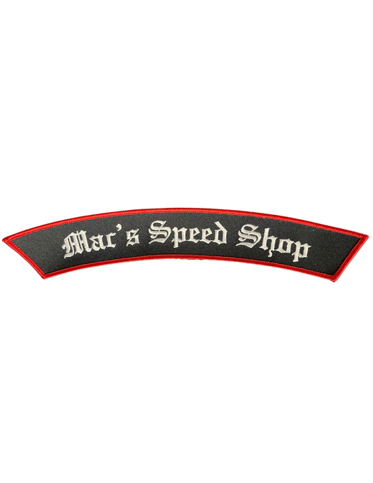 Mac's Speed Shop Banner Patch