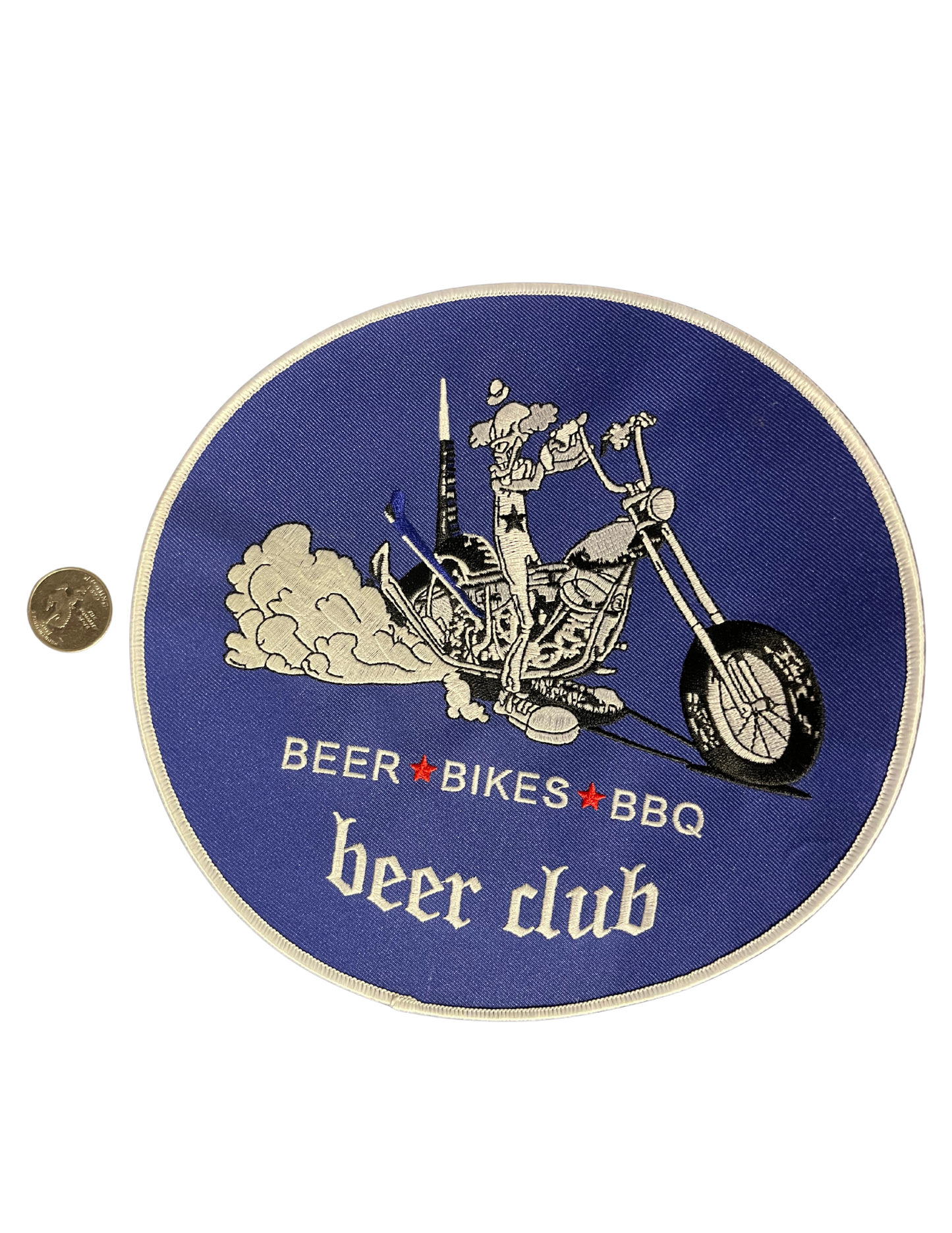 Large Biker Clown Patch